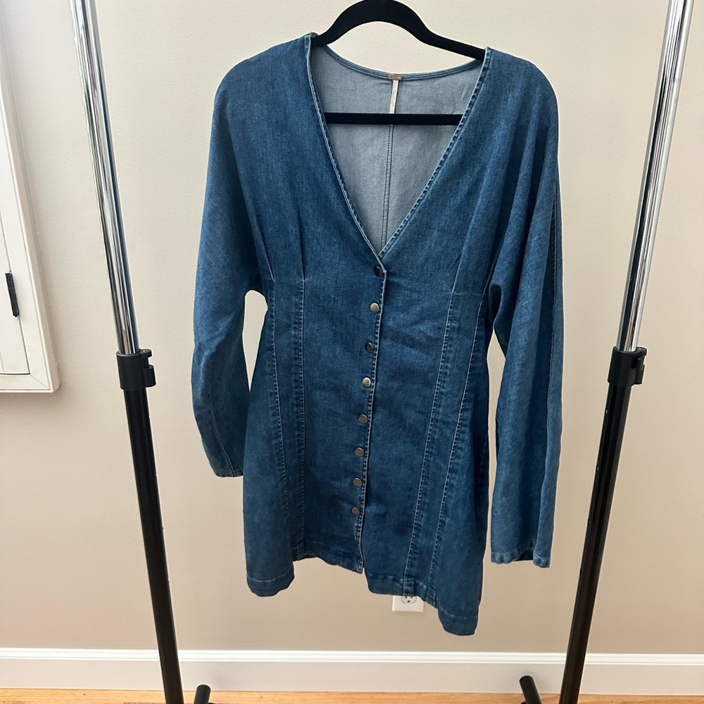 Free People Denim Dress